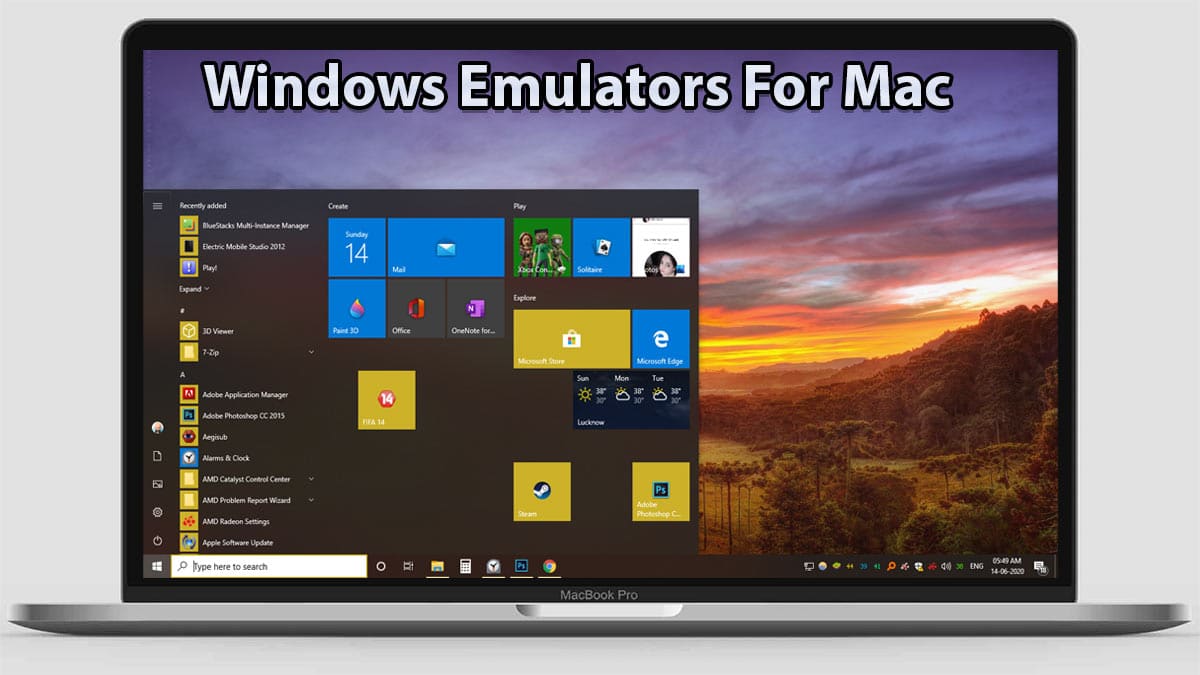 windows emulator for mac os 10.13